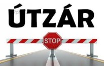 Értesítés útzárról