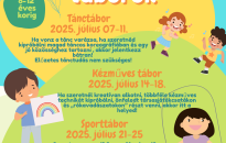 Nyári napközis táborok