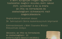 Emlékezés Napja 2025.11.04.