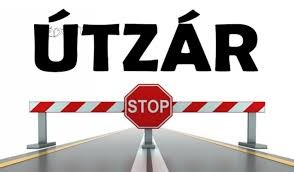 Értesítés útzárról
