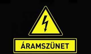 Információ áramszünetről - 2023.12.12.