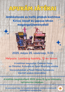 Apukám játékai kiállítás