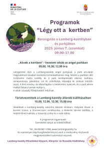 Légy ott a kertben